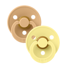 Load image into Gallery viewer, BIBS Colour - Desert Sand and Sunshine (Twin Pack)