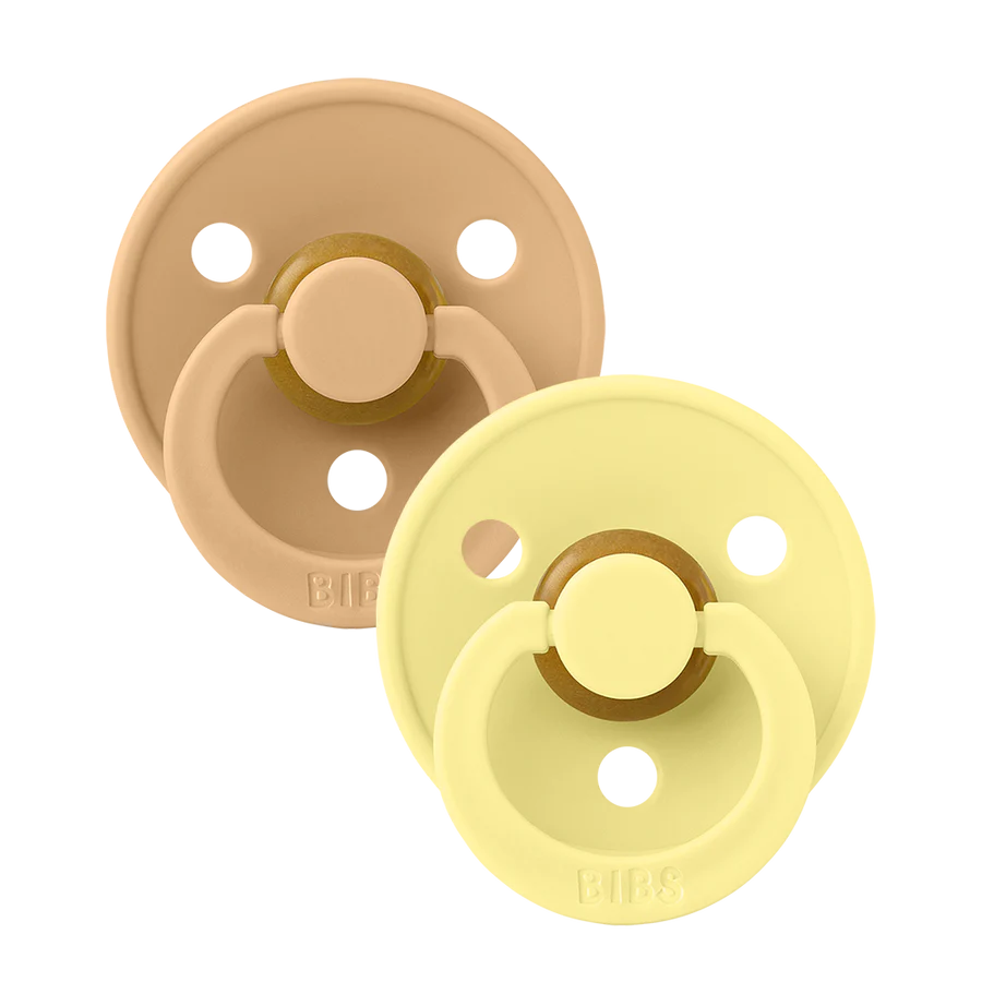 BIBS Colour - Desert Sand and Sunshine (Twin Pack)