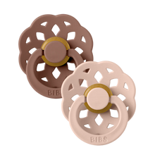 Load image into Gallery viewer, BIBS Boheme - Woodchuck and Blush (Twin Pack)