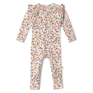 Zippy Growsuit: Spring Floral