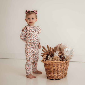 Zippy Growsuit: Spring Floral