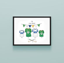 Load image into Gallery viewer, Framed GAA Family Print - Personalised