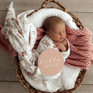 Reversible Milestone Cards : Butterfly and Pink Sands