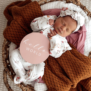 Reversible Milestone Cards : Butterfly and Pink Sands