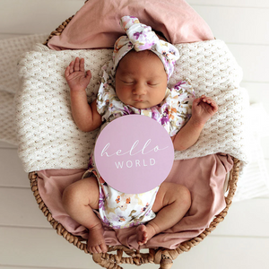 Reversible Milestone Cards : Isla and Lilac