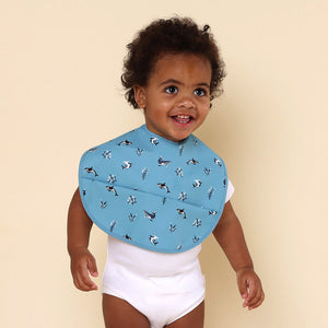 Snuggle Bib (Waterproof): Blue Ocean