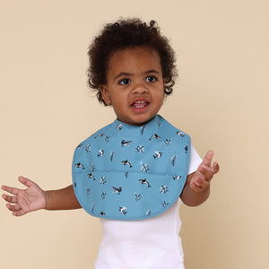 Snuggle Bib (Waterproof): Blue Ocean