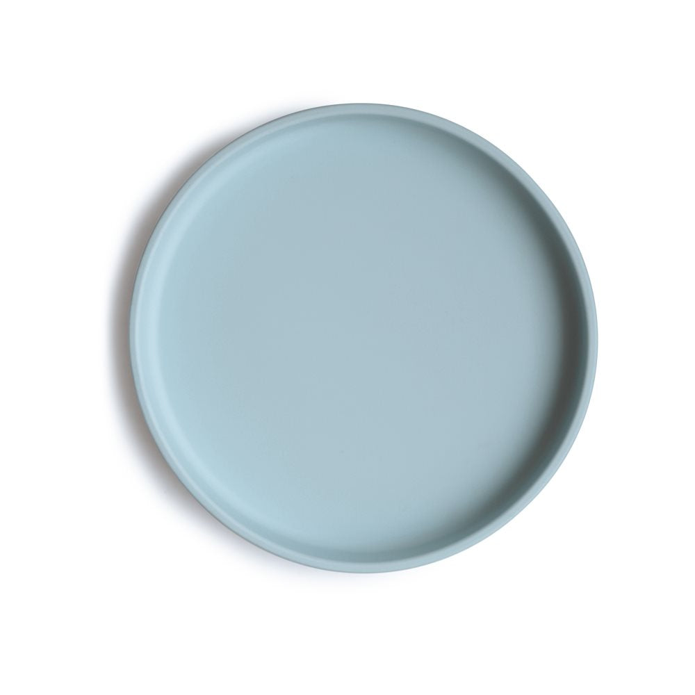 Classic Silicone Plate - Powder Blue