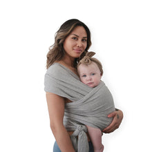 Load image into Gallery viewer, Baby Carrier Wrap - Grey Melange
