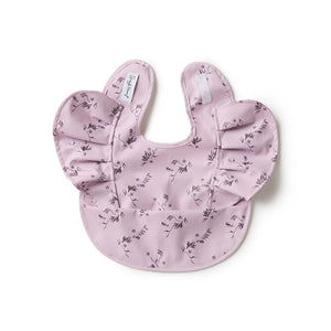 Snuggle Bib (Waterproof): Coral Frill