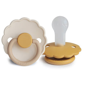 FRIGG Daisy - Silicone 2-Pack - Chamomile/Honey Gold