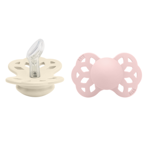 BIBS Infinity - Ivory & Blush (Twin Pack)