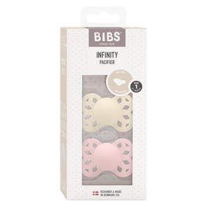 BIBS Infinity - Ivory & Blush (Twin Pack)