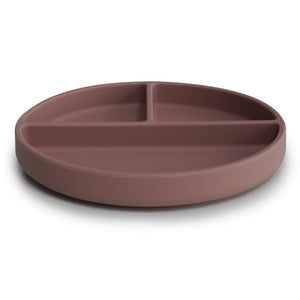 Stay-Put Silicone Plate - Cloudy Mauve
