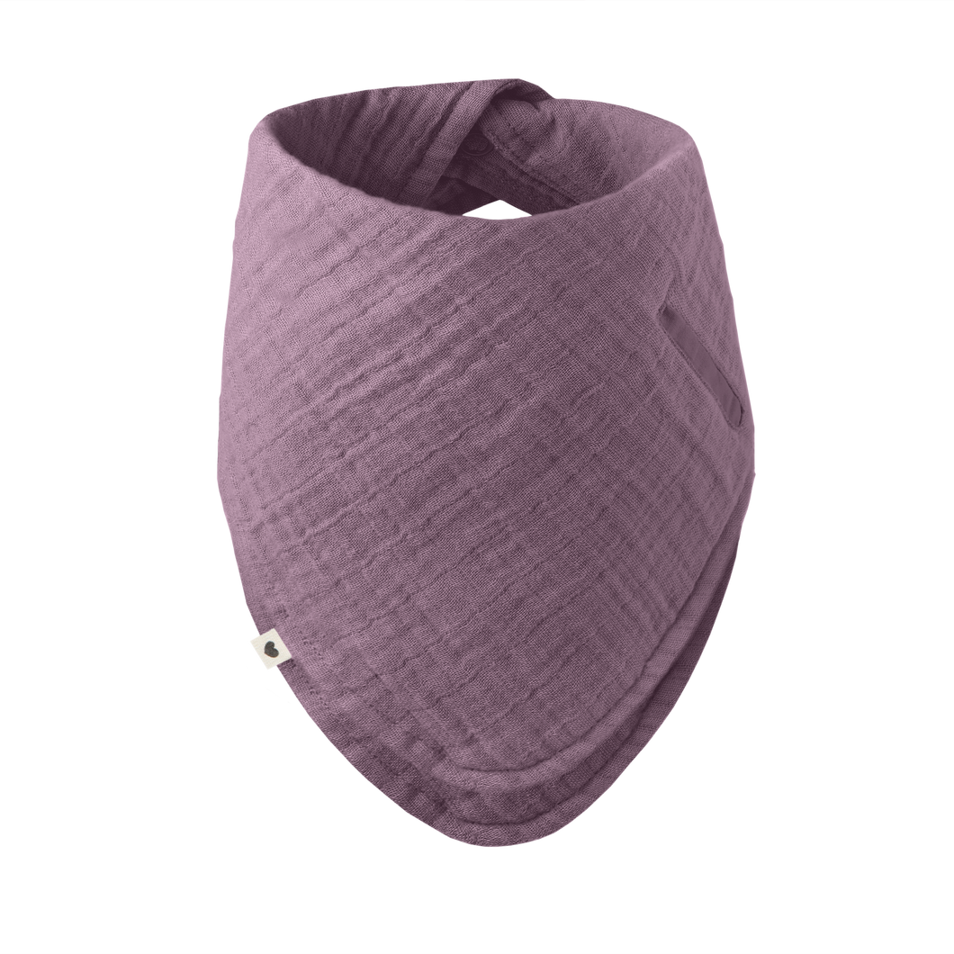 Bandana Bib - Mauve