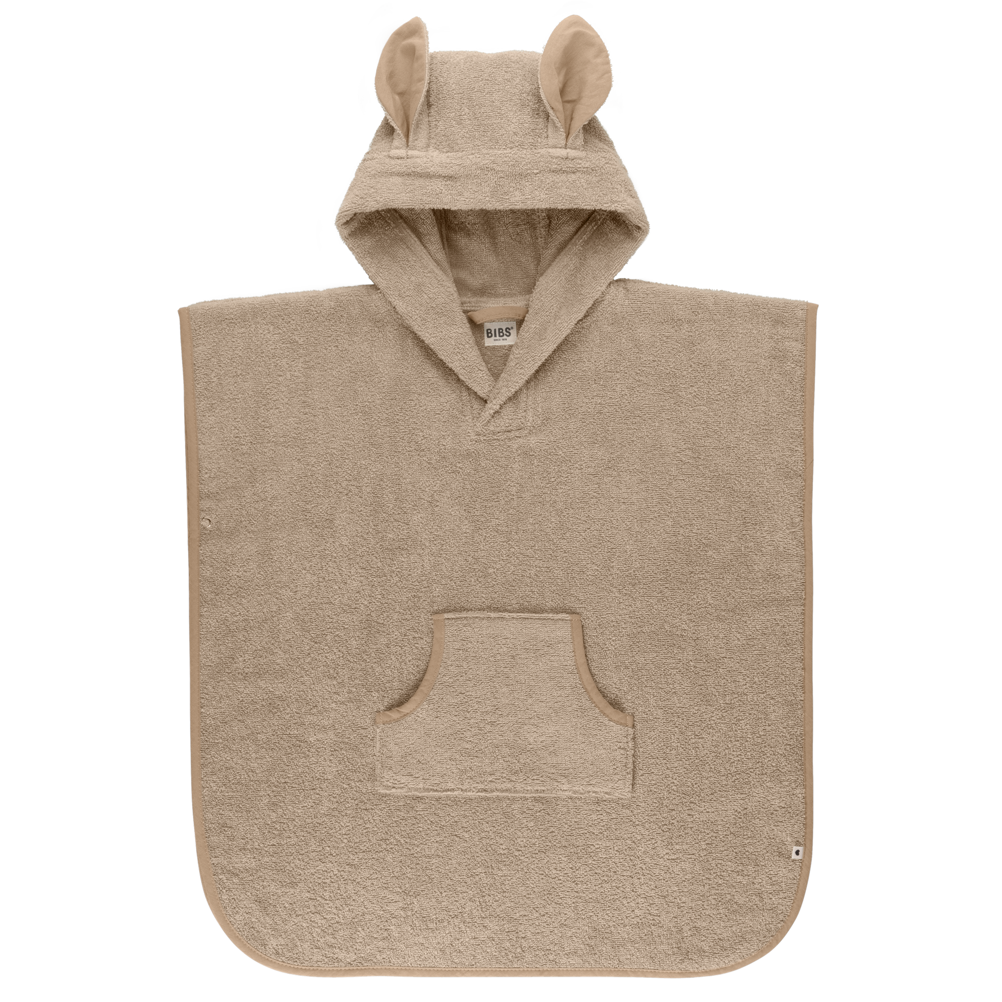 Kangaroo Poncho Towel Toddler Vanilla Babaroo.ie