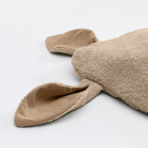Kangaroo Hoodie Towel Baby - Vanilla