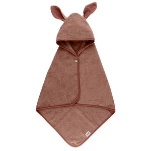 Kangaroo Hoodie Towel Baby - Woodchuck