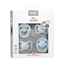 Load image into Gallery viewer, BIBS Try-It Collection Baby Blue