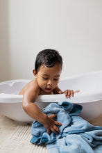 Load image into Gallery viewer, Kangaroo Hoodie Towel Baby - Petrol