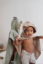 Load image into Gallery viewer, Kangaroo Hoodie Towel Baby - Petrol