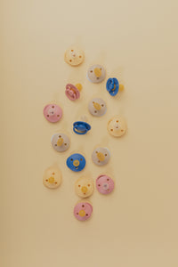 BIBS De Lux - Pale Butter & Dusty Pink