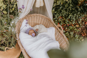 BIBS De Lux - Papaya & Violet Sky