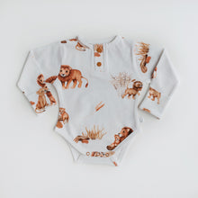 Load image into Gallery viewer, Lion Bodysuit (Long Sleeve)