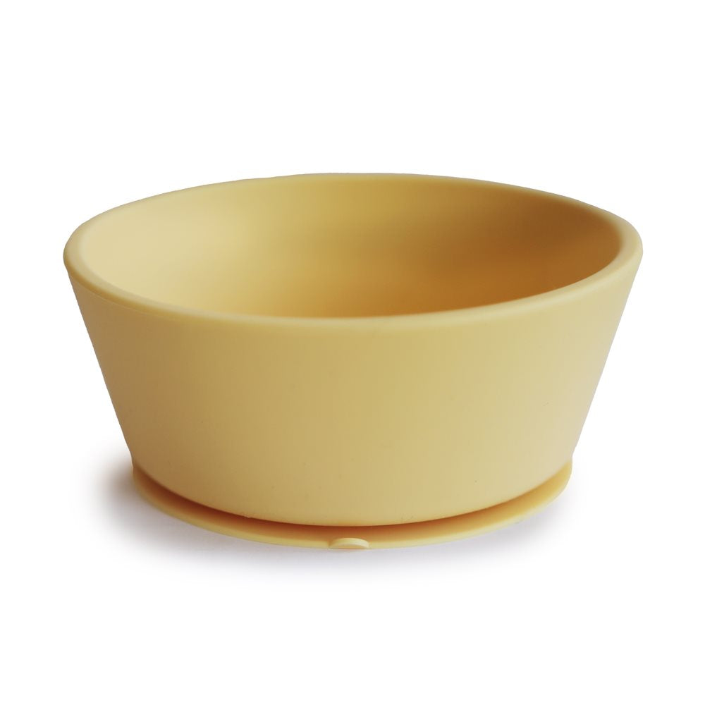 Stay-Put Silicone Bowl - Pale Daffodil