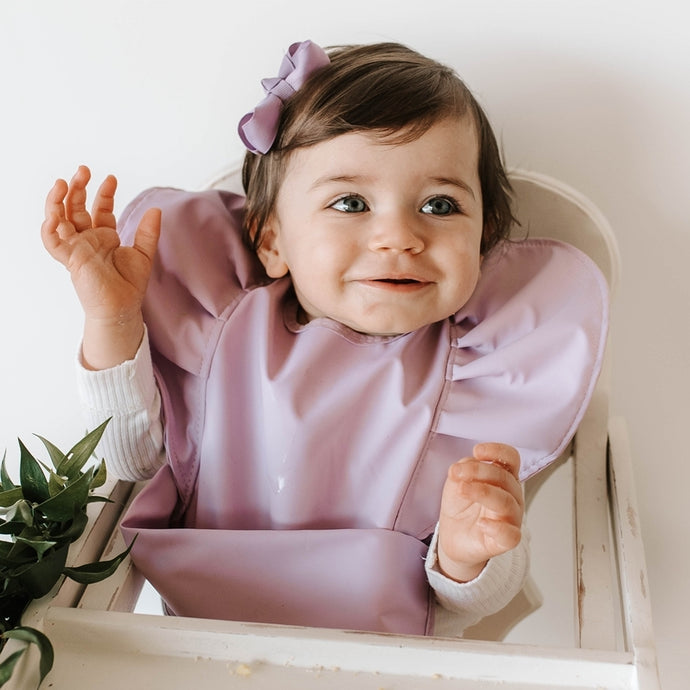 Snuggle Bib (Waterproof): Lavender