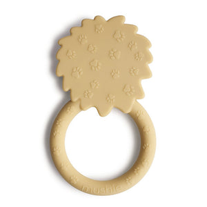 Teether Lion - Soft Yellow