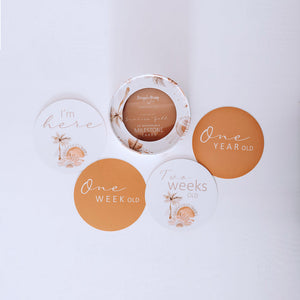 Reversible Milestone Cards (Large): Paradise