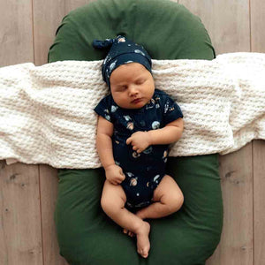 Knotted Beanie: Milky Way