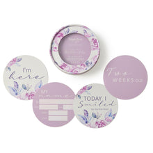 Load image into Gallery viewer, Reversible Milestone Cards (Large): Lilac Skies &amp; Butterfly