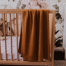 Load image into Gallery viewer, Diamond Knit Baby Blanket - Bronze
