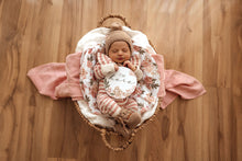 Load image into Gallery viewer, Organic Muslin Wrap: Rosette