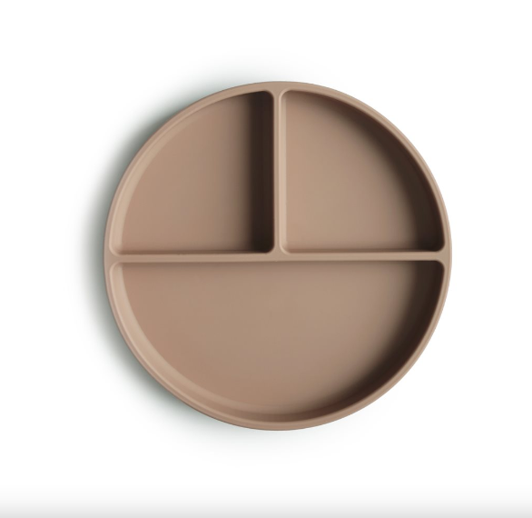 Stay-Put Silicone Plate - Natural