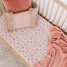 Load image into Gallery viewer, Fitted Cot Sheet: Esther