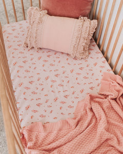 Fitted Cot Sheet: Esther