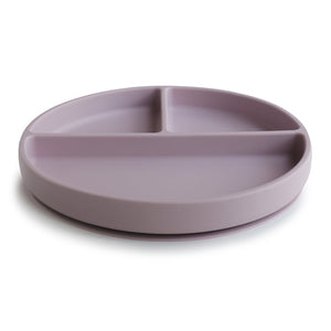 Stay-Put Silicone Plate - Soft Lilac