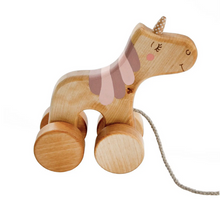 Load image into Gallery viewer, Pull Along Unicorn