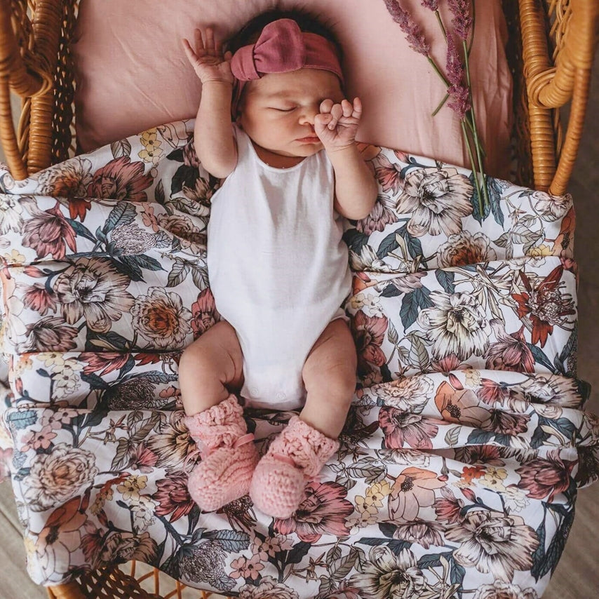 Organic Muslin Wrap: Australiana